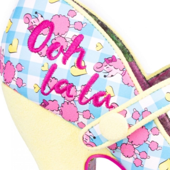 COPY - NIB IRREGULAR CHOICE "FRENCH FANCY" POODLES SZ 41 - Picture 5 of 9